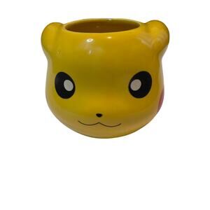 Just Funky Pokémon Pikachu 3D Molded Mug 16oz Yellow 2016 Nintendo 16oz